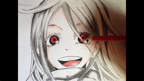 How To Draw Shiro From Deadman Wonderland Step By Step