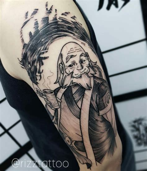 First Piece On My Sleeve Uncle Iroh By Fabricio Rizzoto At Verani