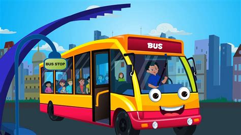 Go pro hero+ lcd sample video. Wheels On The Bus Go Round And Round | Nursery Rhyme And ...