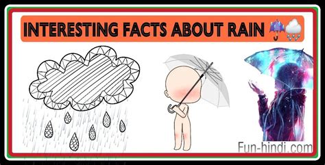 25 Interesting Facts About Rain In English