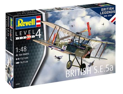 Revell 148 Se5a 100 Years Raf Model Kit 03907 £1999