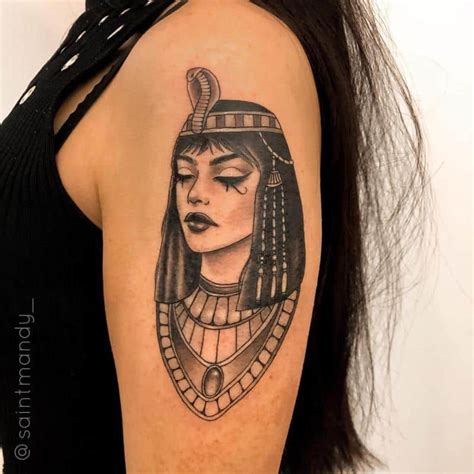 Cleopatra Tattoo 4 Egyptian Tattoo Tattoos Cleopatra Tattoo