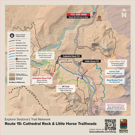 Hiking Maps And Tips Sedona Shuttle