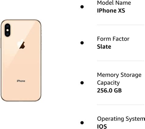 Apple Iphone Xs 256gb Factory Unlocked Gold Ebay