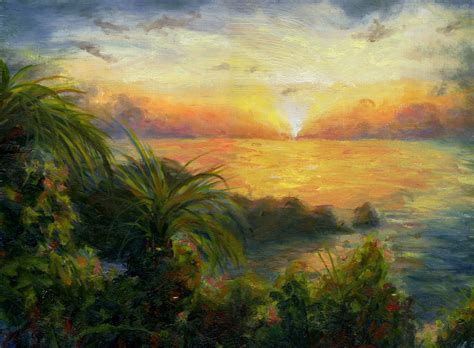 Sunset Painting How To Paint A Sunset Cityscape For Beginners Easy