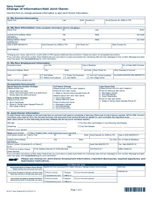 So now that i am out is there any benefits to staying with navy federal credit union or are other normal civilian banks like wells fargo and chase better? 2011 Form Navy NFCU 97CI Fill Online, Printable, Fillable ...
