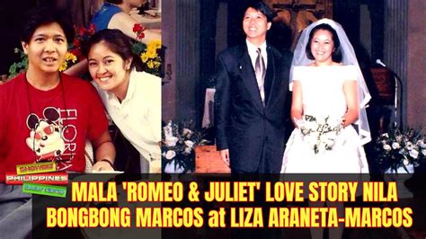 Forbidden Love Story Ni Bongbong Marcos And Liza Araneta Marcos Alamin Natin Youtube