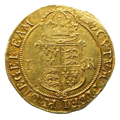 Elizabethan Tudor 1 Pound Coin Circa 16th Century Gold Coins