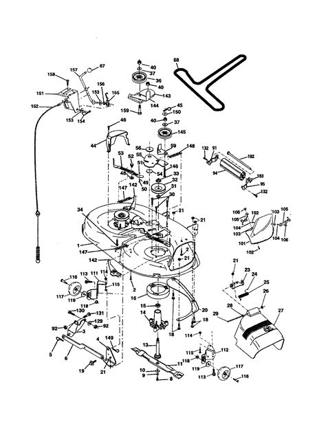 Poulan Pro 42 Inch Riding Mower Parts Diagram Part Diagram Part Diagram