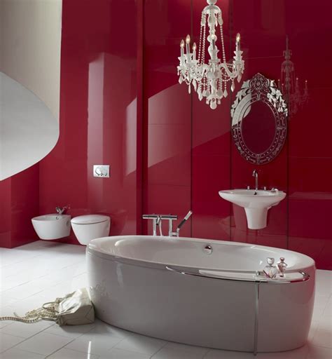 More about bathrooms decorating pink bathroom. Red Bathroom Design Ideas | InteriorHolic.com