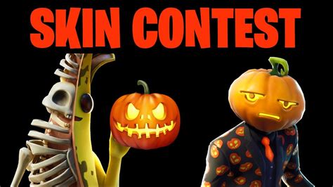 Fortnite Halloween Skin Contest Youtube