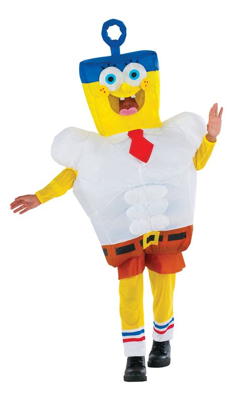 Deluxe Child Spongebob Movie Invincibubble Bob Costume By Rubies 610789