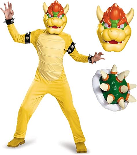 Disguise Bowser Costume For Kids Official Nintendo Super