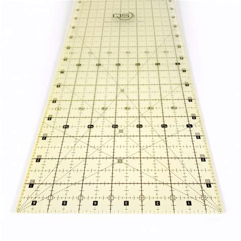 65 X 24 Inch Non Slip Quilting Ruler