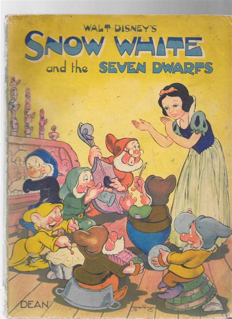 Snow White And The Seven Dwarfs By Disney Walt Very Good First Edition Lavender