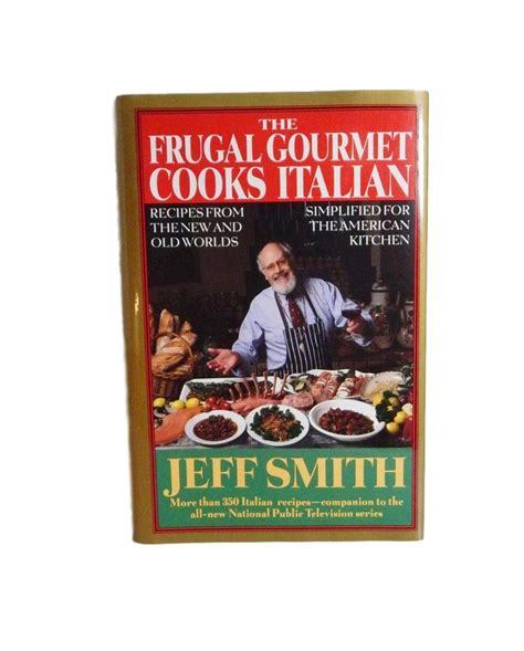 Vintage Cookbook The Frugal Gourmet Cooks Italian Jeff Smith Etsy