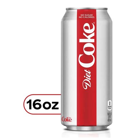 Diet Coke Soda Soft Drink 16 Fl Oz