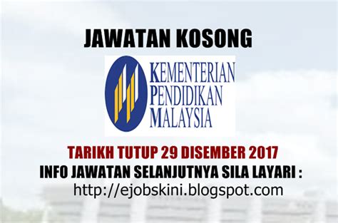 Percuma borang mpaj/psh sila lekatkan gambar warna ukuran passport majlis perbandaran ampang jaya borang permohonan jawatan pekerja sambilan harian (psh) (ppkb) di majlis perbandaran ampang jaya nama jawatan yang : Jawatan Kosong Kementerian Pendidikan Malaysia (MOE) - 29 ...