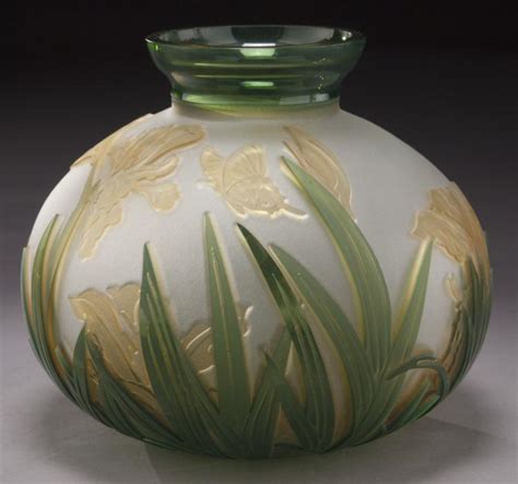 Kelsey Murphy Pilgrim Cameo Glass Vase