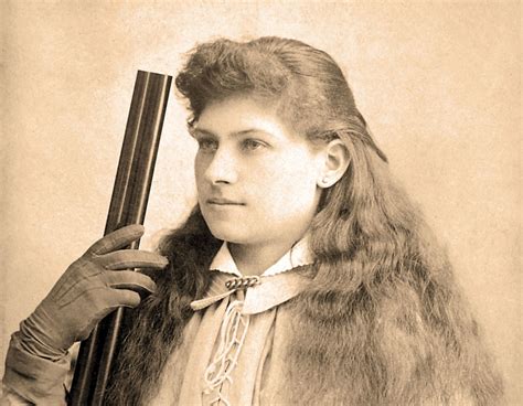 Portrait of sharpshooter annie oakley holding a shotgun, mid 1880s. Annie Oakley the Incredible Marksman, A Video Tribute