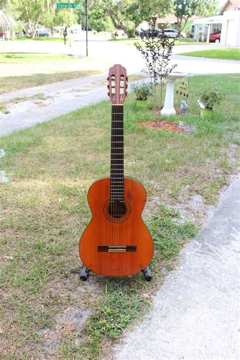 Vintage Classical Guitar Rare 1958 Aria Acoustic Guitar Etsy