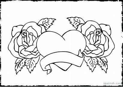 Coloring Pages Bff Friends Friend Printable Heart