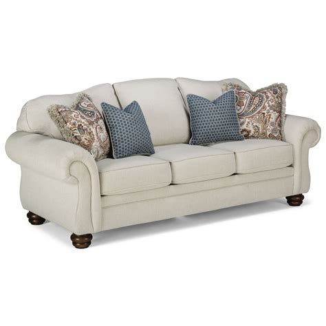 Flexsteel Bexley Traditional Sofa Find Your Furniture Sofas