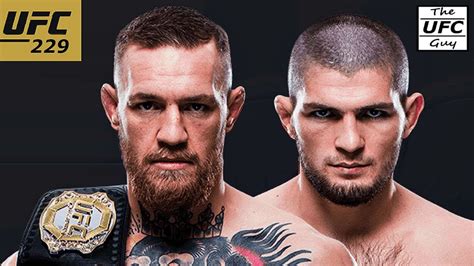 conor mcgregor vs khabib nurmagomedov ufc 229 promo youtube