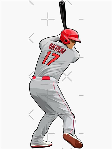 Shohei Ohtani 17 Get Ready Sticker For Sale By Perfectpitch23