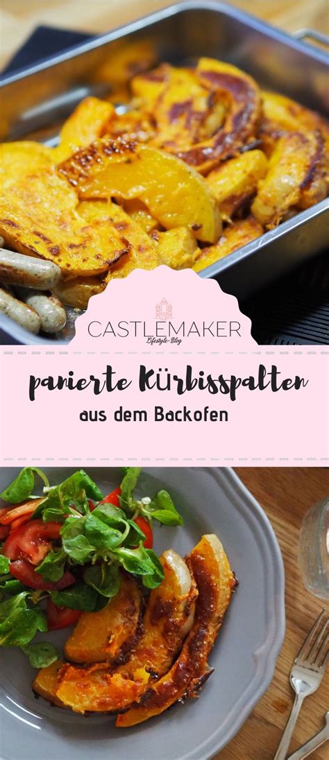 Noch ein leckeres Kürbisrezept und zwar gibt es mit Parmesan panierte