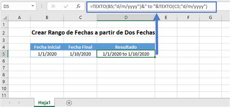 Crear Rango De Fechas A Partir De Dos Fechas Excel Y Google Sheets Automate Excel