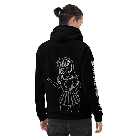 Tsundere Anime Girl Hoodie Manga Hoodiejapanese Hoodieanime Etsy