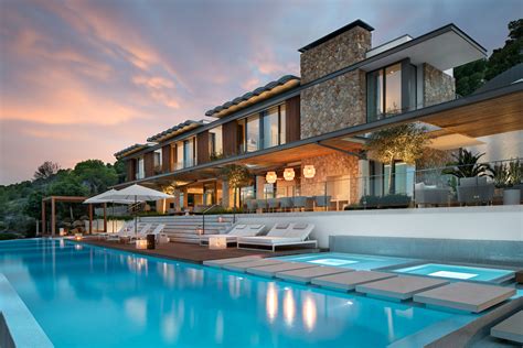 A Wonderful Resort Style Home Overlooks Mallorcas Stunning Landscape