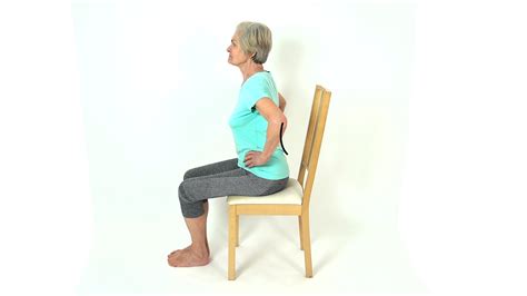 How To Do A Pelvic Tilt Sitting Youtube