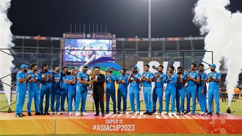India Thrash Sl To Win Eighth Asia Cup Title Stats