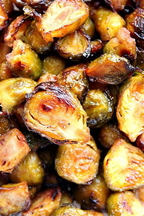Preheat oven to 425°f and set an oven rack in the middle position. Honey Balsamic Roasted Brussels Sprouts Recipe - perfectly ...