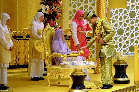 Now Thats A Royal Wedding Sultan Of Brunei Celebrates Marriage Of