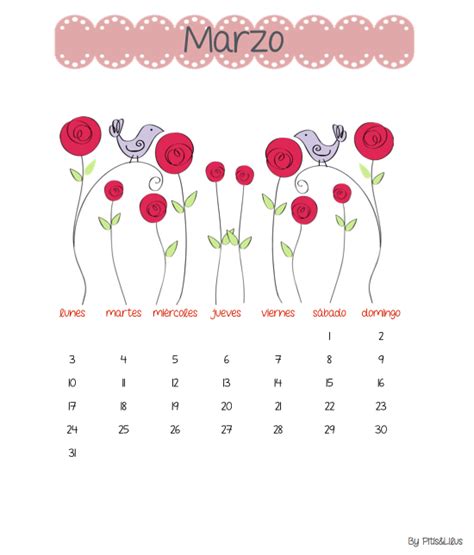 Pitis And Lilus Imprimibles Calendario 2014 By Pitis Lilus