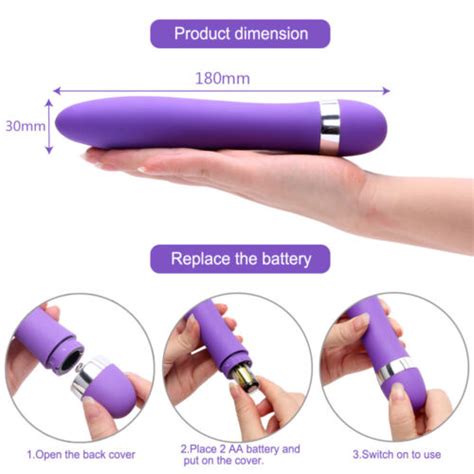 Women G Spot Vibrator Bullet Dildo Multispeed Female Clit Massager