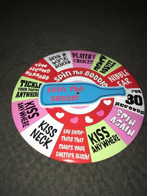 Spin The Bottle Pin 6 X 6 Game For Adults Only Ebay Teen Party Games Sleepover Games Fun