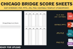 Chicago Bridge Score Sheets Graphic By Ladamgraphics Creative Fabrica