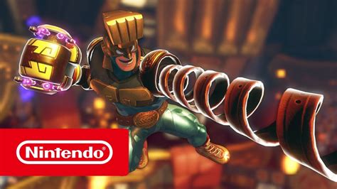 Arms Meet Max Brass Nintendo Switch Youtube