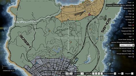 Gta 5 Map With Street Names Maping Resources Vrogue