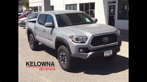 2018 Toyota Tacoma Trd Off Road Cement Grey Auto 5 Ft Bed Youtube
