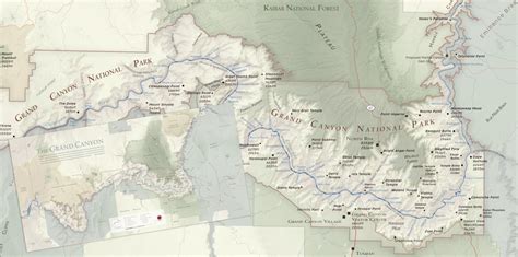 A New Grand Canyon National Park Map Grand Canyon Trust