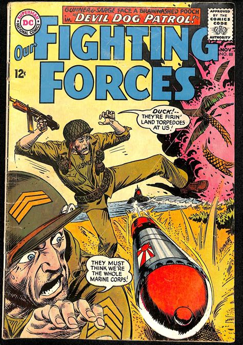 Our Fighting Forces 88 1964 Comic Books Silver Age Dc Comics