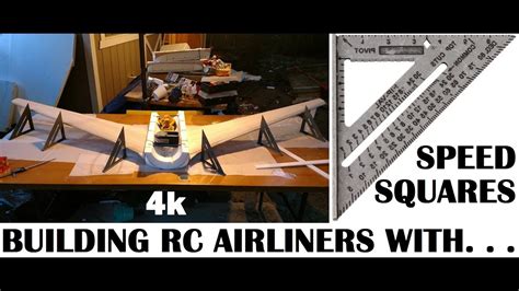 Diy Rc Airliners With Speed Squares 4k Youtube