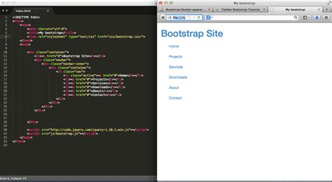 Html Bootstrap Navbar Appears As Vertical List ITecNote