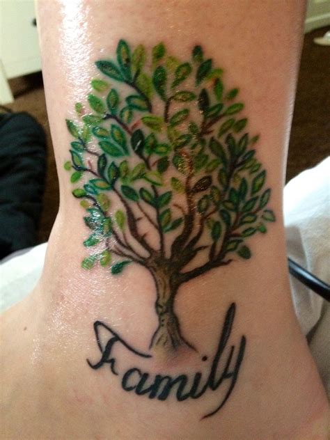 My family tree tattoo. Love it! | Family tree tattoo, Family tattoos ...