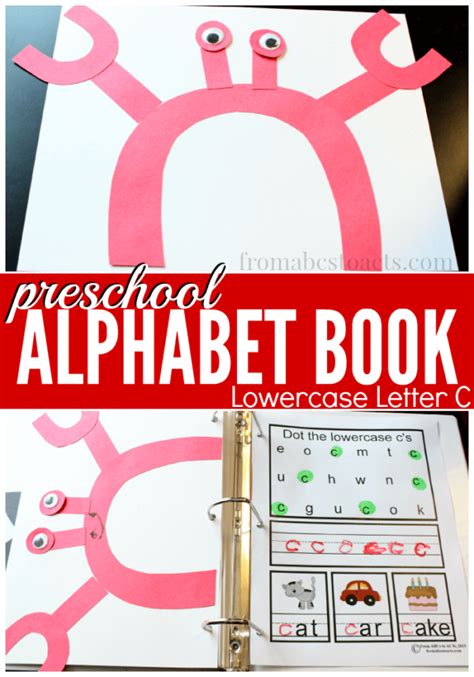 Preschool Alphabet Book From Abcs To Acts Preschool Alphabet Book